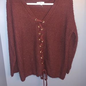 Entro Maroon Sweater